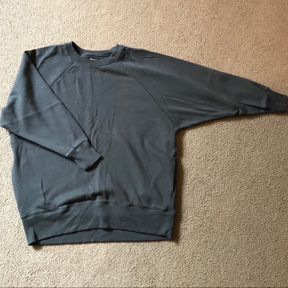 Aerie dolman sweatshirt gray